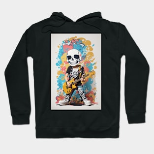 skeleton guitar Hoodie